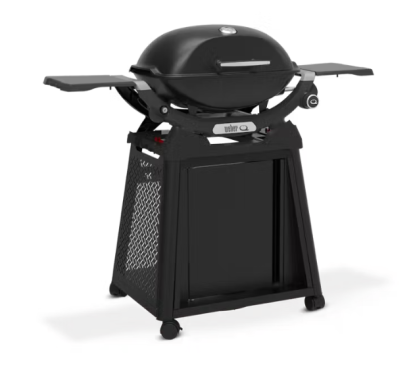 Weber Q 2200N Gasgrill mit Seitentischen und Premium-Rollwagen, 1501112